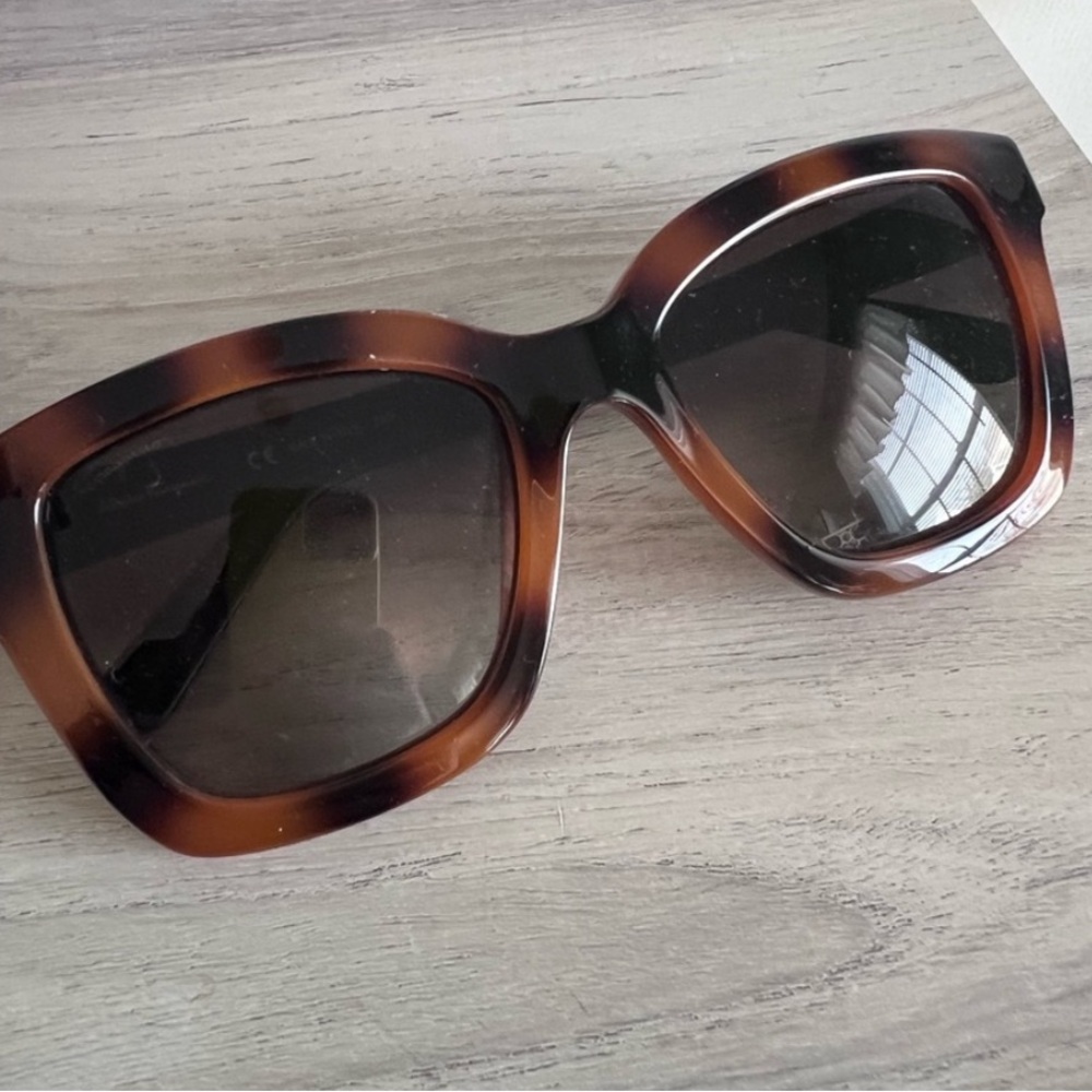 New! Salvatore Ferragamo Tortoise Sunglasses